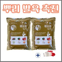 랜드콘 JS 입제 3KG 2개세트 + 농사친구 전용장갑, 6KG