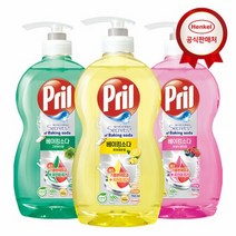 헨켈 프릴 베이킹소다 주방세제 750ml 3개, 1세트