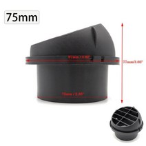 베바스토 트럭 자동차 부품용 따뜻한 히터 주차 90mm 75mm 60mm 42mm 공기 배출구 방향 회전 가능