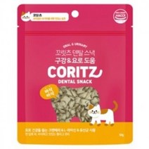 꼬릿츠 덴탈스낵 고양이간식 구강 요로 50g, 구강,요로, 4개