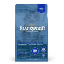 블랙우드 전연령용 그레인프리 인도어 흰살생선 고양이 건식사료, 6kg, 생선, 1개