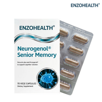 뉴질랜드 ﻿뉴로제놀 시니어 메모리 엔조제놀 영양 보충제 70캡슐, 엔조제놀 1병