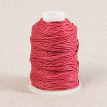 퀼트넘버원 초실 왁스실 파라핀실 가죽핸들실 공예실 아라크네 초사 1mm Art412, 284 샤인레드
