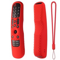 리모컨 찾기 스마트 제어 케이스 LG AN-MR21GA/LG AN-MR21GC/AN-MR21N 커버 실리콘 Shockproof 스킨 쉘 매, 03 red