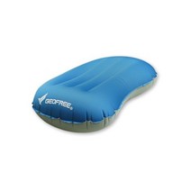 [지오프리] 초경량 백패킹 스카이블루 에어 캠핑베개, 없음