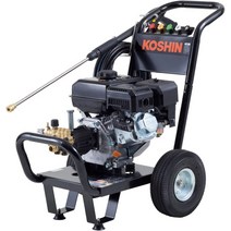 KOSHIN 고신 엔진형 고압 압력 세척기, 14MPa, 2) 바퀴형