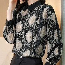 수스다 모던프로방스 블라우스 셔츠 빅사이즈