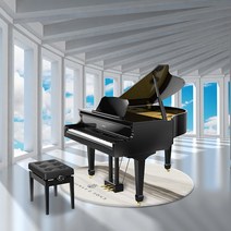 피아노 바닥 특수 흡읍 카페트 지름3미터 방음매트 충격흡수, F