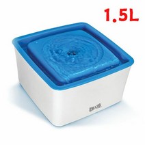 제우스 강아지 미니 정수기 1.5L 애견정수기 고양이, 단품