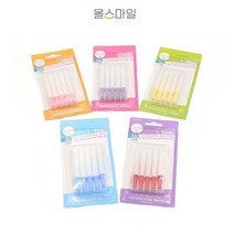 올스마일 치과 치간칫솔 5개 x 4팩 ( SSS SS S M L 사이즈), SSS 사이즈(0.22mm)