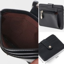 (블랙) 인조가죽 카드지갑 핸드폰지갑 여대생카드지갑 이쁜카드지갑