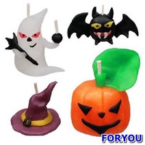 ForU911 할로윈 데이 캐릭터 양초 만들기 세트 약 개작품 30개 양초만들기 양초공예, 상세페이지 참조