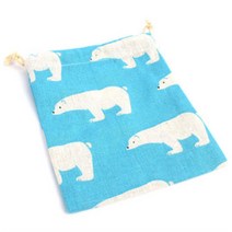 린넨가방 핫팩파우치 스트링파우치 수제가방제작 조임끈 여행 파우치 5개 에코파우치