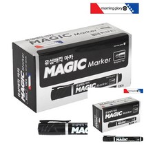 안지워지는매직 두꺼운매직 굵은 유성매직 12p 흑색 안지워지는유성매직 굵은유성펜 굵은매직펜 안지워지는펜