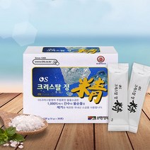오행생식 국내산 용융소금 크리스탈정 스틱 120g, 1박스