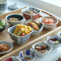 도자기 찬기모음 일본식 식기 그릇 소스종지 식당 354826EA, 아사미_팔각노란찬기, 본상품선택