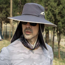 보물섬 남성 야외 등산 모자 산행 모자 산악 모자 낚시 모자, 연 그레이