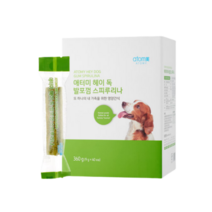 애터미 헤이 독 발포껌 스피루리나 맛 40개 x1박스