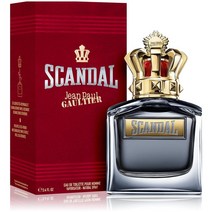 장 폴 고티에 오 드 뚜왈렛 리필가능 남성 맨 스캔들 푸어 옴므 Jean Paul Gaultier, 1개, 100ml