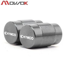 바이크 오토바이 숏 브레이크 클러치 레버 타이어 밸브 캡 커버 KYMCO DOWNTOWN XCITING K-XCT 300 CK250T, 17 grey C