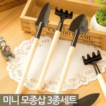 미니 모종삽 3종 세트 - 삽 분재도구 다육이삽 미니모종 화분관리 미니삽 미니모종삽 갈고리 미니도구, Sein_미니모종삽세트(3종)