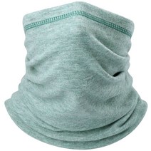 남성 겨울 양털 소프트 반다나 사이클링 헤드 밴드 러닝 열 스키 하이킹 사냥 스노우 보드 스포츠 스카프 하프 페이스 마스크 여성, 하늘색