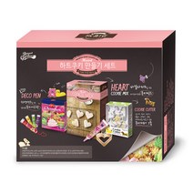 브레드가든 하트 쿠키 만들기 DIY 세트 200g, 4세트