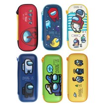 어몽어스 EVA 펜파우치 필통 학용품 정품 연필 케이스, 02.네이비1