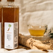 [쇼핑은 달달해] 6년근 더덕으로 갈아만든 더덕청 500g, 상세 설명 참조