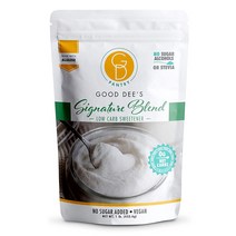 굿디즈 저탄수 알룰로스 몽크프룻 시그니처 블렌드 감미료 453.6g Good Dees Signature Sweetener Blend, 1팩