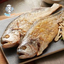 [엔젤쿡] 자연산 대서양 민어 적돔 도미 특대왕새우장 외 굴비, 1세트, 02_특대 부세굴비 5미