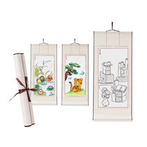민화샵 민화 족자 만들기 세트, 무도안