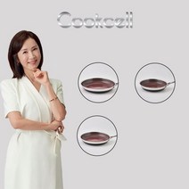 쿡셀 전인화의 블랙큐브 쿡셀 후라이팬 루비에디션 3종세트(24cm팬+28cm팬+24cm궁중팬), 상세 설명 참조, 단일옵션