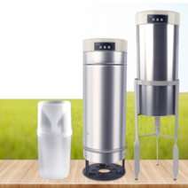 우량계 강우량 측우기 스텐 관측 강수 실린더, 스테인리스 우량계 일체형