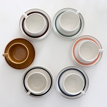 카네수즈 홍차잔 찻잔세트 (6컬러), 브라운스톤