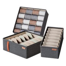 아리자움 속옷 양말 옷장 정리함 3종 세트, 1세트, 1세트, 1세트