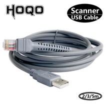 2m 기호 바코드 스캐너 usb 케이블 ls1203 ls2208 ls4208 ls3008 cba-u01-s07zar 교체 얼룩말 ds2278 도매, 01 2m