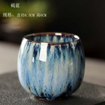 중국 세라믹 찻잔 도자기 쿵푸 컵 세트 식기 도매 계란 스타일 가마 변경 1 개 2 4, 2pcs-80ml, C