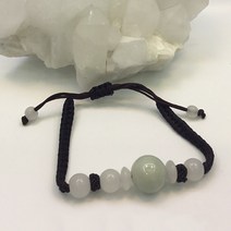 천연석 비취 원석 팔찌 5월탄생석 Jade 파워스톤 보석