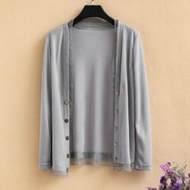 여자 롱 가디건 브랜드 가을 코디 여성 아웃웨어 여름 대형 5xl 카디건 여성 긴 소매