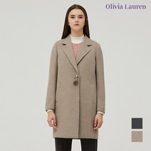 올리비아로렌 여성 프리미엄 일자핏 코트 VOPEAUWA211