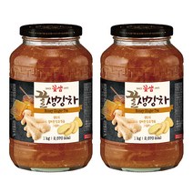 꽃샘 꿀생강차 1kg 2개세트