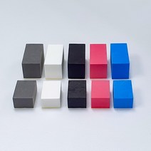 문콕방지 도어가드 스펀지 순정형 문콕 부착형 5가지 색상 빅 스몰 사이즈, 대형(30x30x70mm), 핑크, 1개