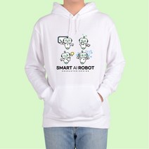 ATOGATO 스마트 교육 로봇 ROBOT 맞춤 후드티