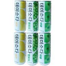 동아오츠카 데미소다 애플+레몬+청포도 250ml X 6개, 동아오츠카 데미소다 애플+레몬+