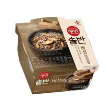 햇반 솥반 버섯영양밥, 200g, 10개