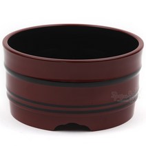 칠기 모밀우동기 3종, 레드 대 지름171mm