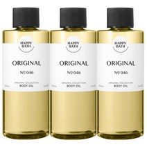 해피바스 오리지널 컬렉션 바디오일 오리지널 250ml x 3개