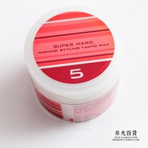 일본 나카노 탄토 매트 스타일링 헤어 왁스 오일 머드 플러피 라이트 프레그랑스 No. 6 7, 보습 성분이 함유된 탄토 레드 5호