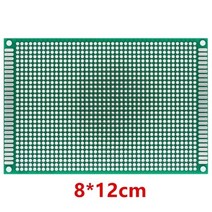호환 개발 보드 부품 7x9 6x8 5x7 4x6 3x7 2x8cm 양면 프로토 타입 Diy 범용 인쇄 회로 PCB 4*6 6*8 5*7 3*7, 8-12